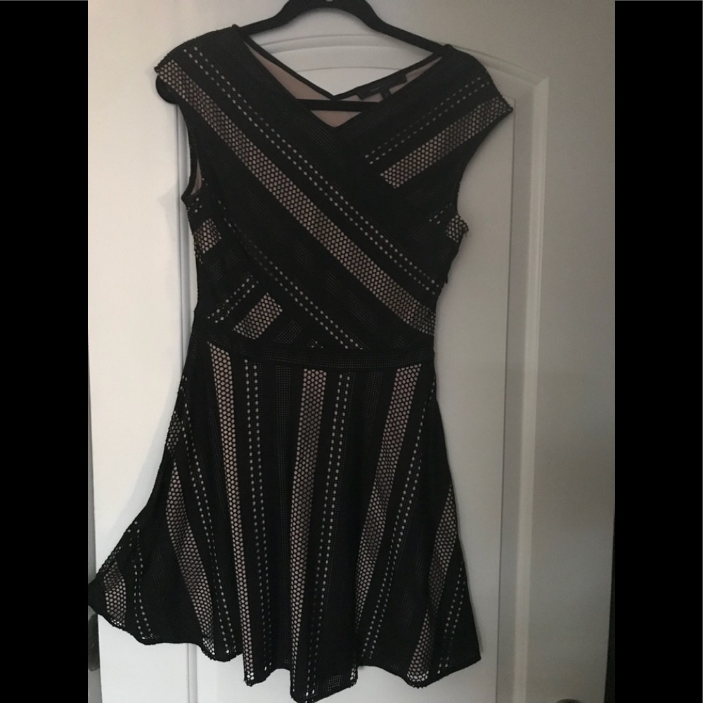 BCBG Generation  fitted swing dress